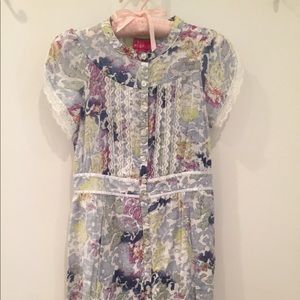 Free People light weight cotton mini dress